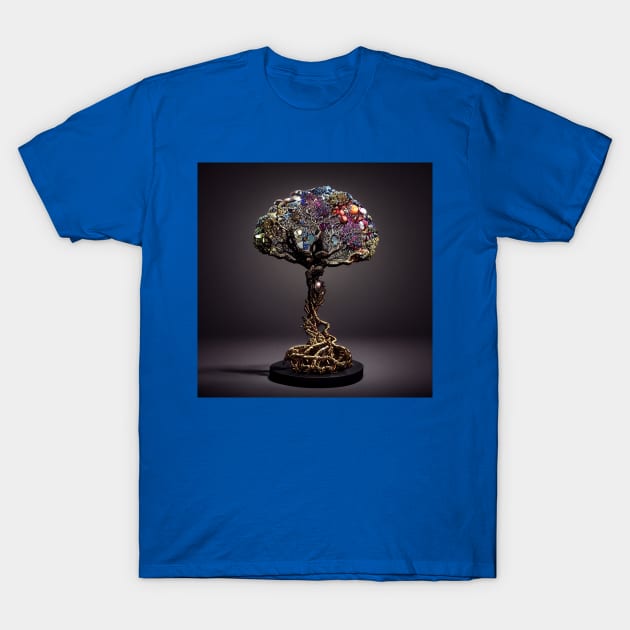 Yggdrasil World Tree of Life T-Shirt by Grassroots Green